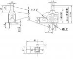 8.5x5.5x3.7mm Detector Switch,DIP